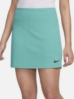 NWT Nike Golf Womens Aqua Turquoise Athletic A Line Skirt with Shorts Size Small